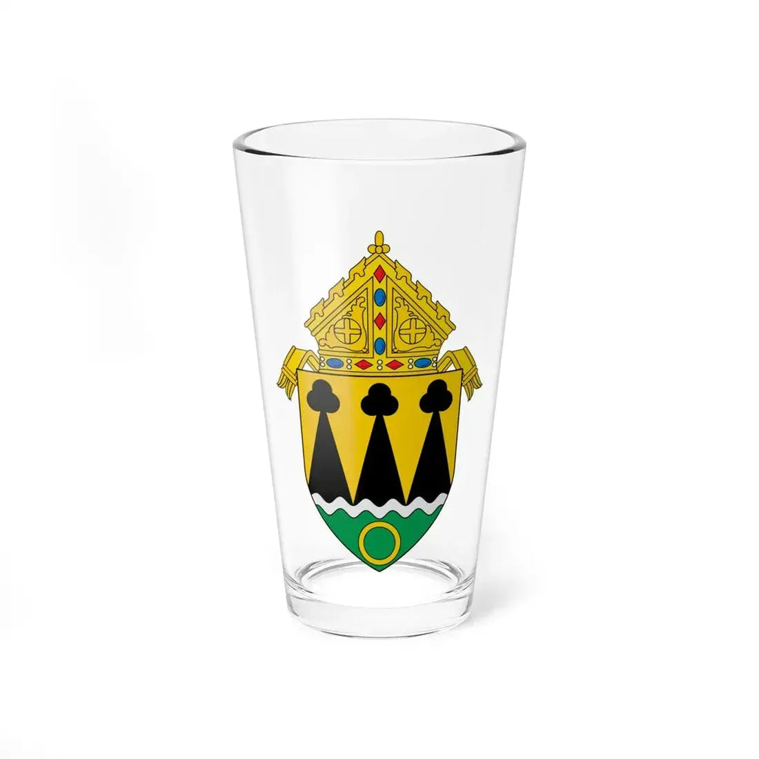 Roman Catholic Diocese of Rapid City - Pint Glass 16oz 16oz - Go Mug Yourself