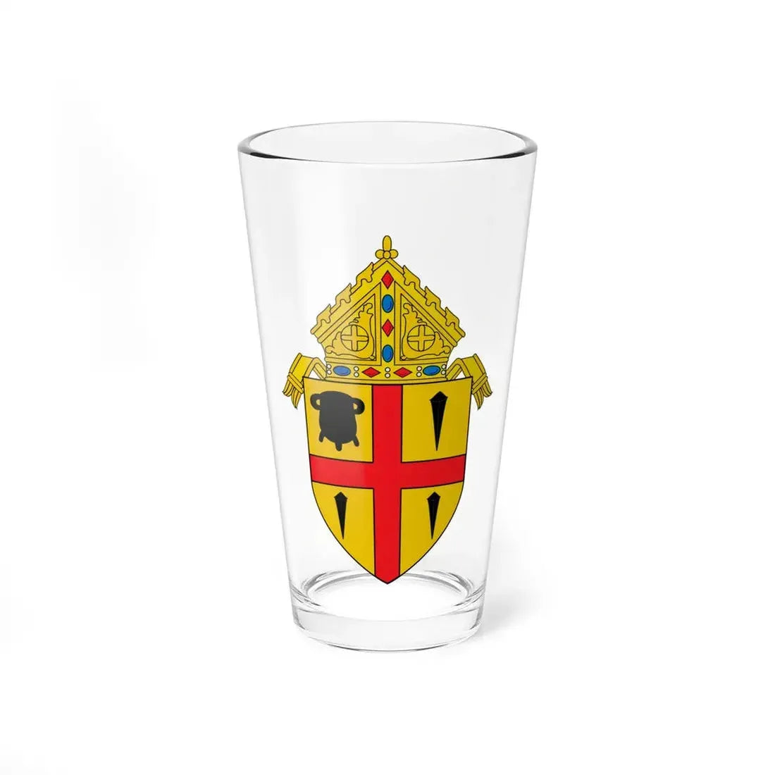 Roman Catholic Diocese of San Diego - Pint Glass 16oz 16oz - Go Mug Yourself