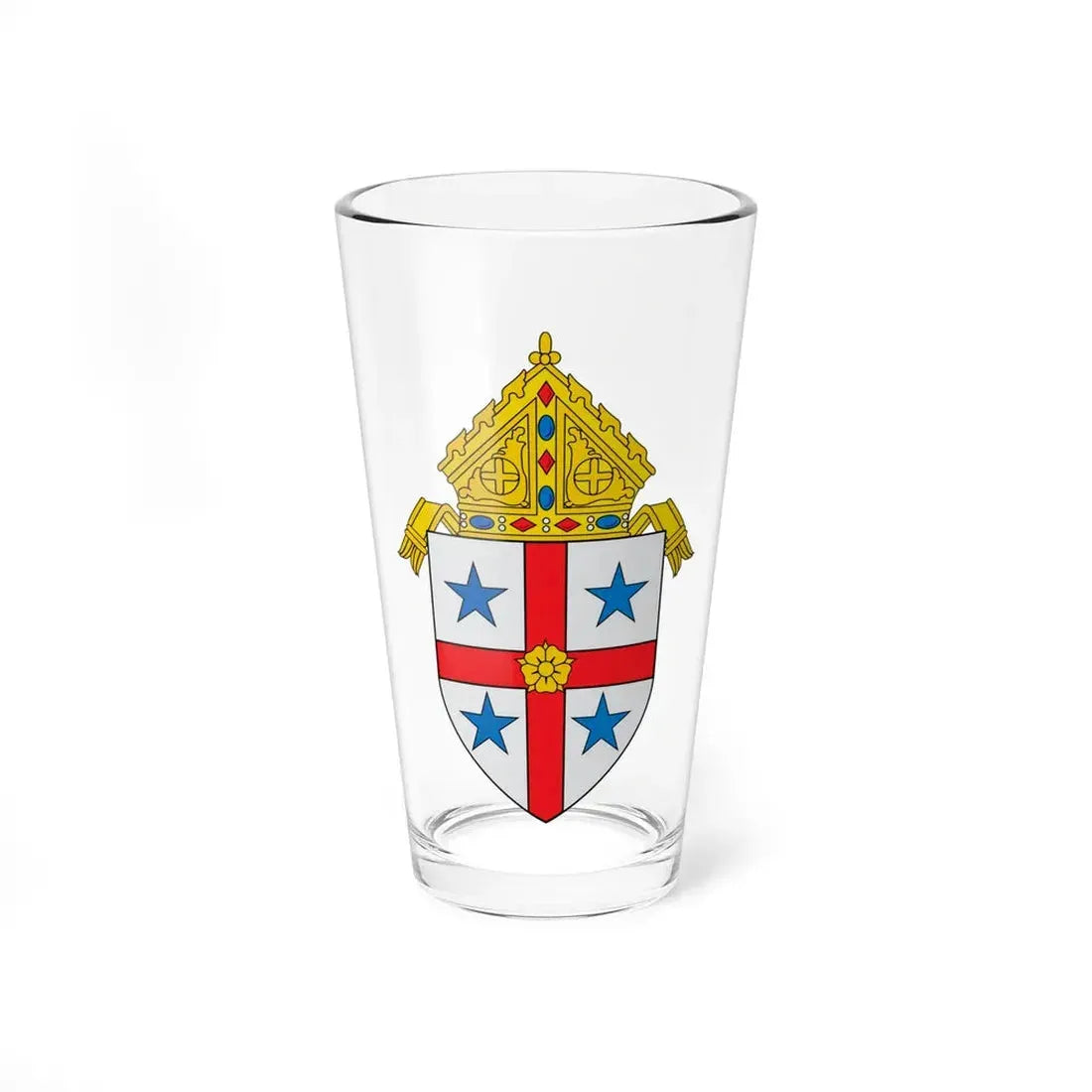 Roman Catholic Diocese of Savannah - Pint Glass 16oz 16oz - Go Mug Yourself