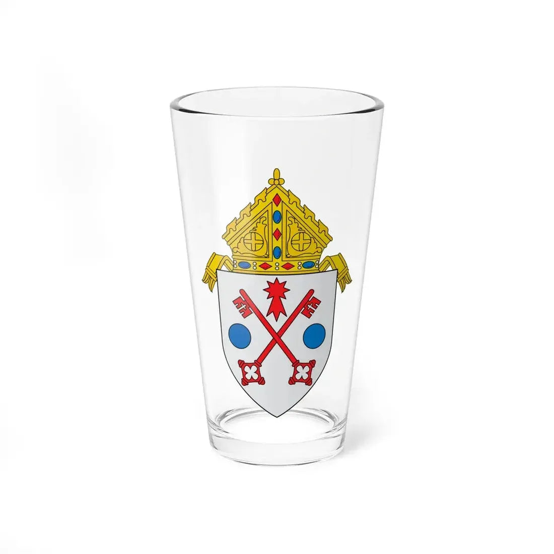Roman Catholic Diocese of Scranton - Pint Glass 16oz 16oz - Go Mug Yourself