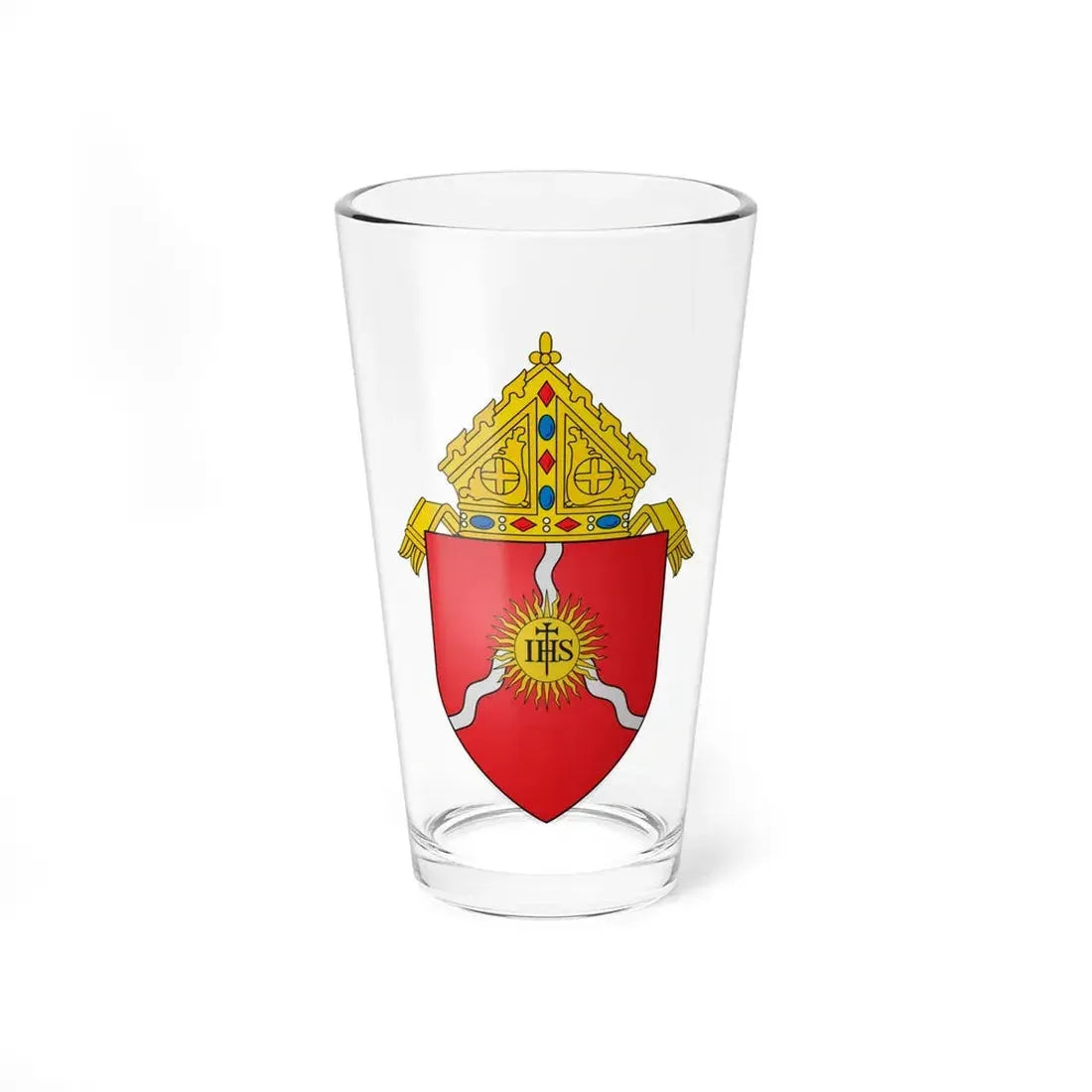 Roman Catholic Diocese of Shreveport - Pint Glass 16oz 16oz - Go Mug Yourself