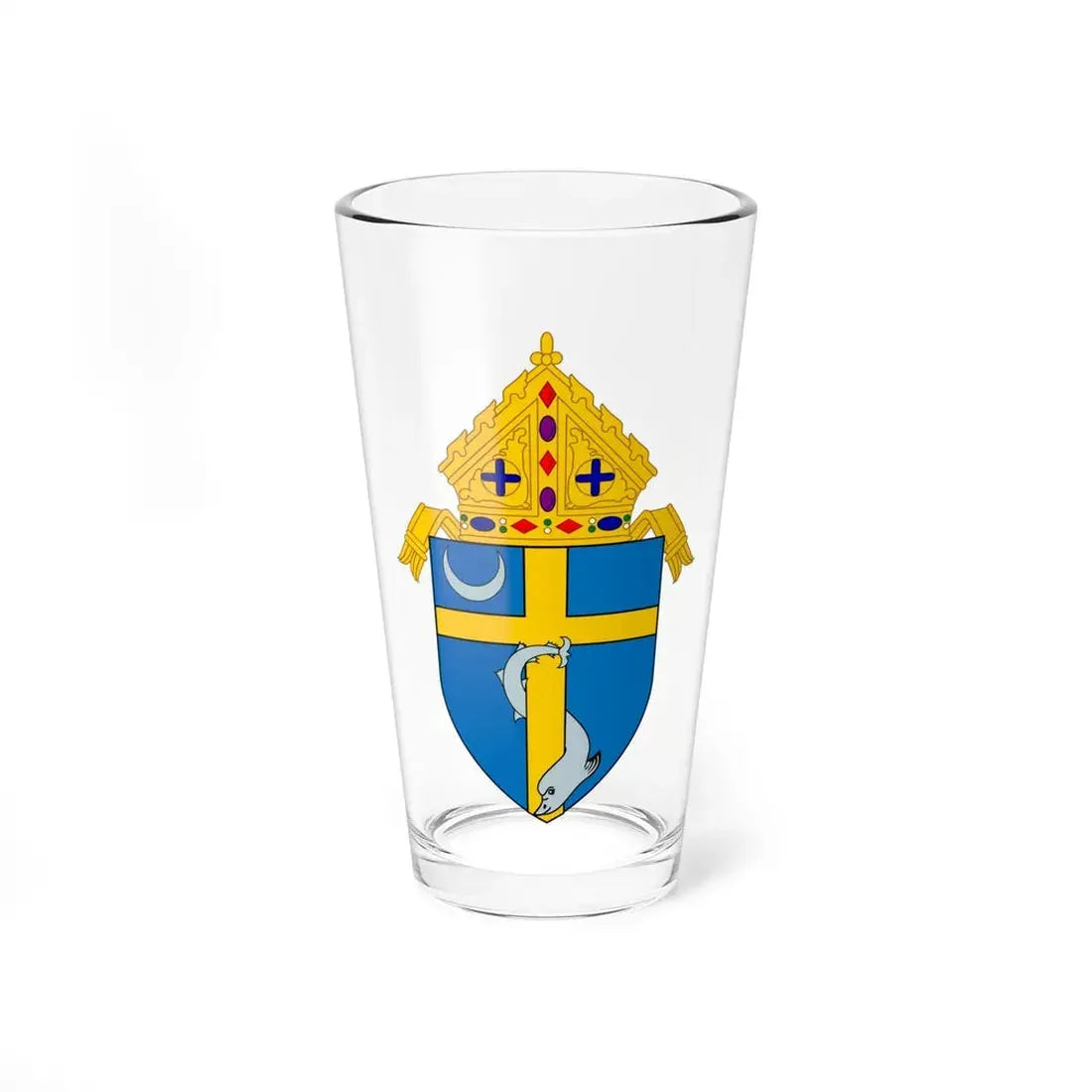 Roman Catholic Diocese of Syracuse - Pint Glass 16oz 16oz - Go Mug Yourself