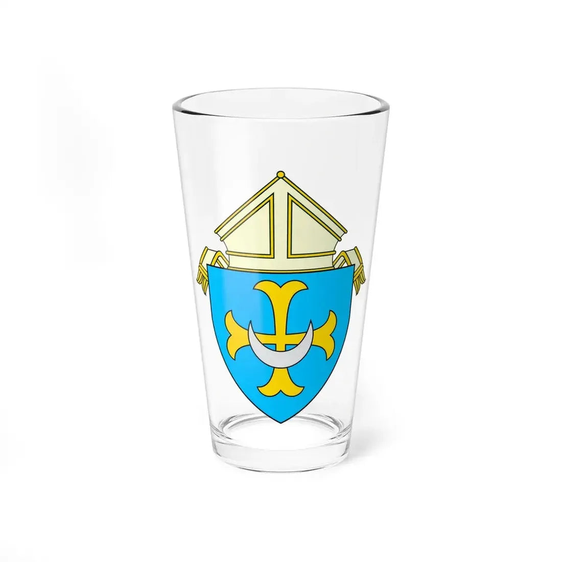 Roman Catholic Diocese of Trenton - Pint Glass 16oz 16oz - Go Mug Yourself
