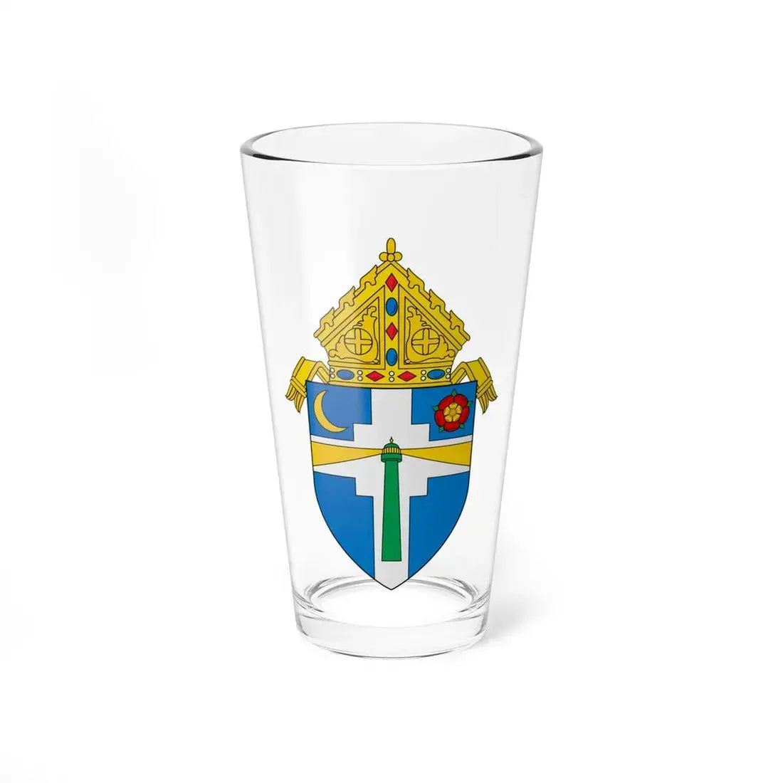 Roman Catholic Diocese of Victoria in Texas - Pint Glass 16oz 16oz - Go Mug Yourself