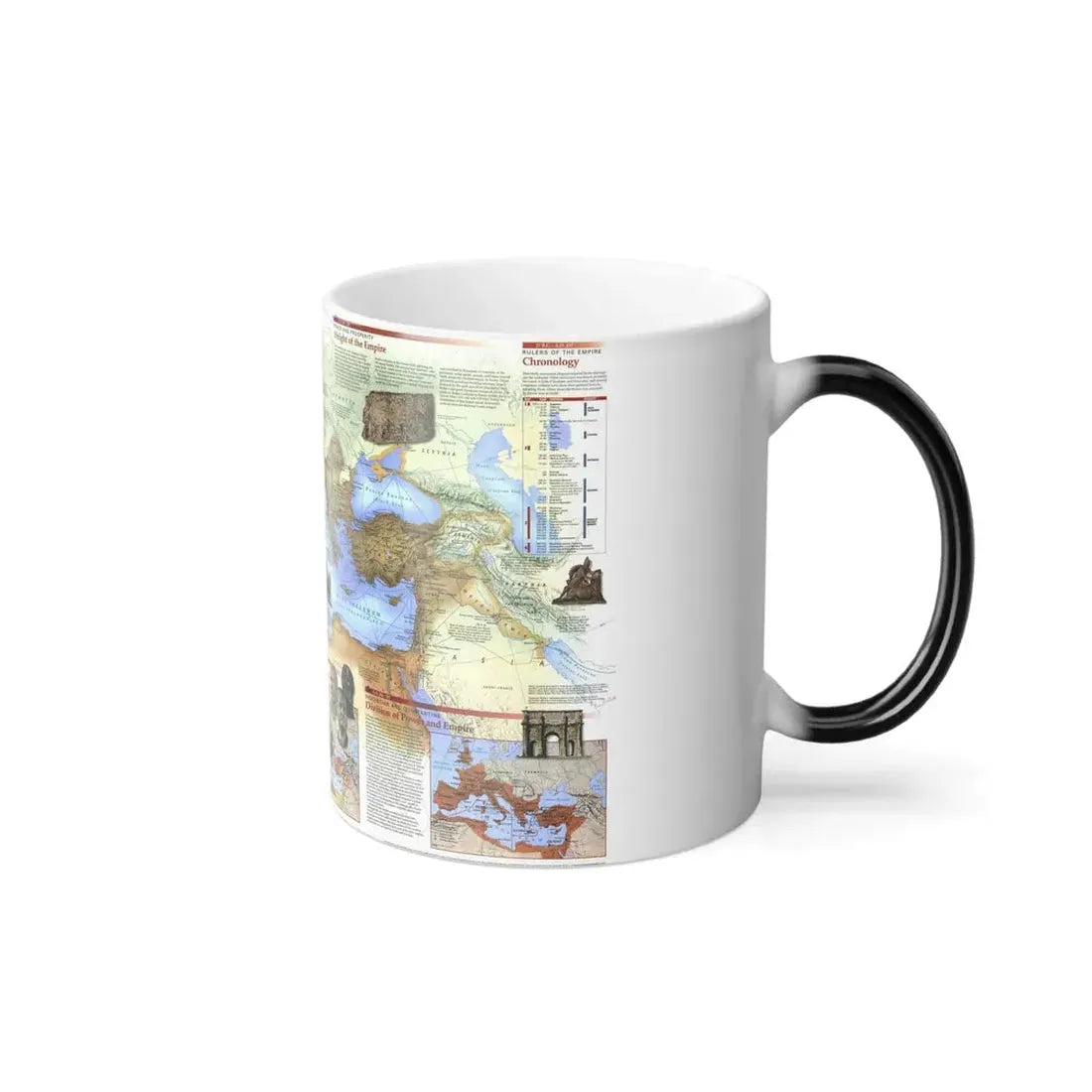 Roman Empire (1997) (Map) Color Changing Mug 11oz - Go Mug Yourself