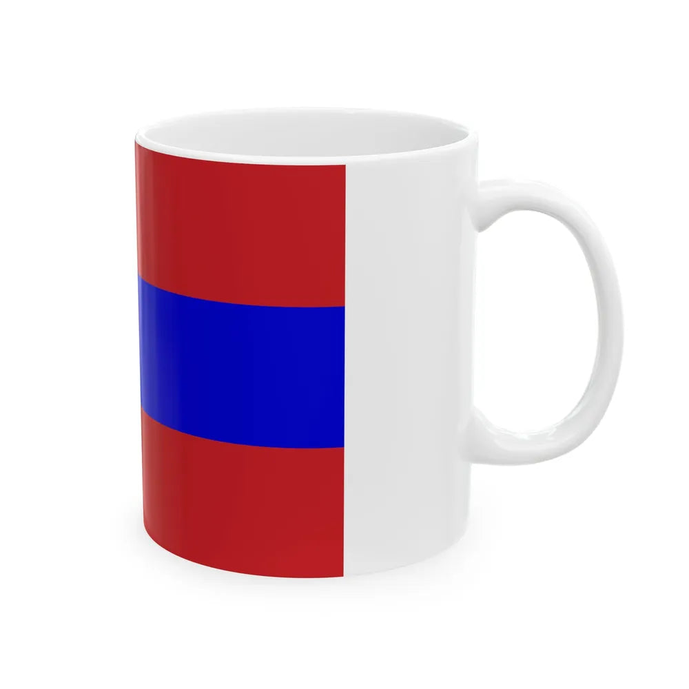 Roman Orthodox Christian Merchant Flag 1453-1793 (Greece) White Coffee Mug - Go Mug Yourself