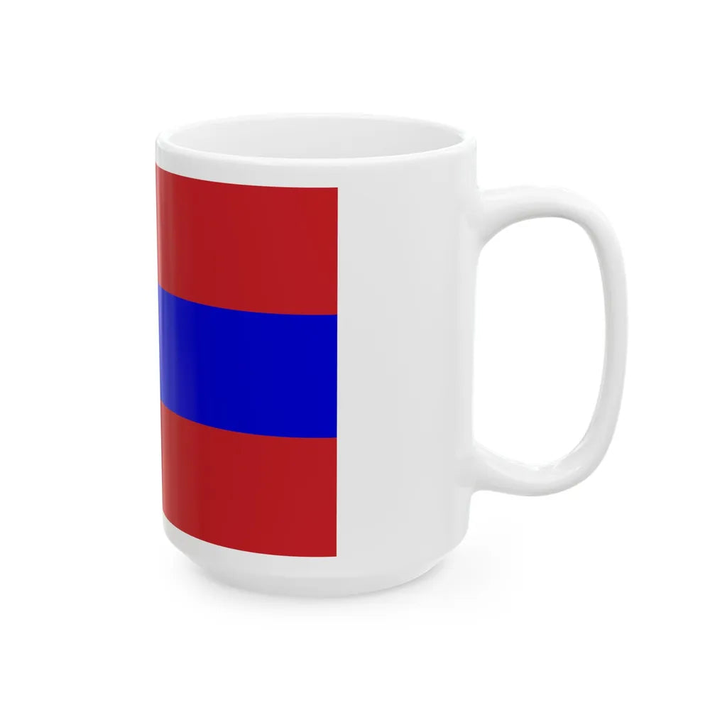 Roman Orthodox Christian Merchant Flag 1453-1793 (Greece) White Coffee Mug - Go Mug Yourself