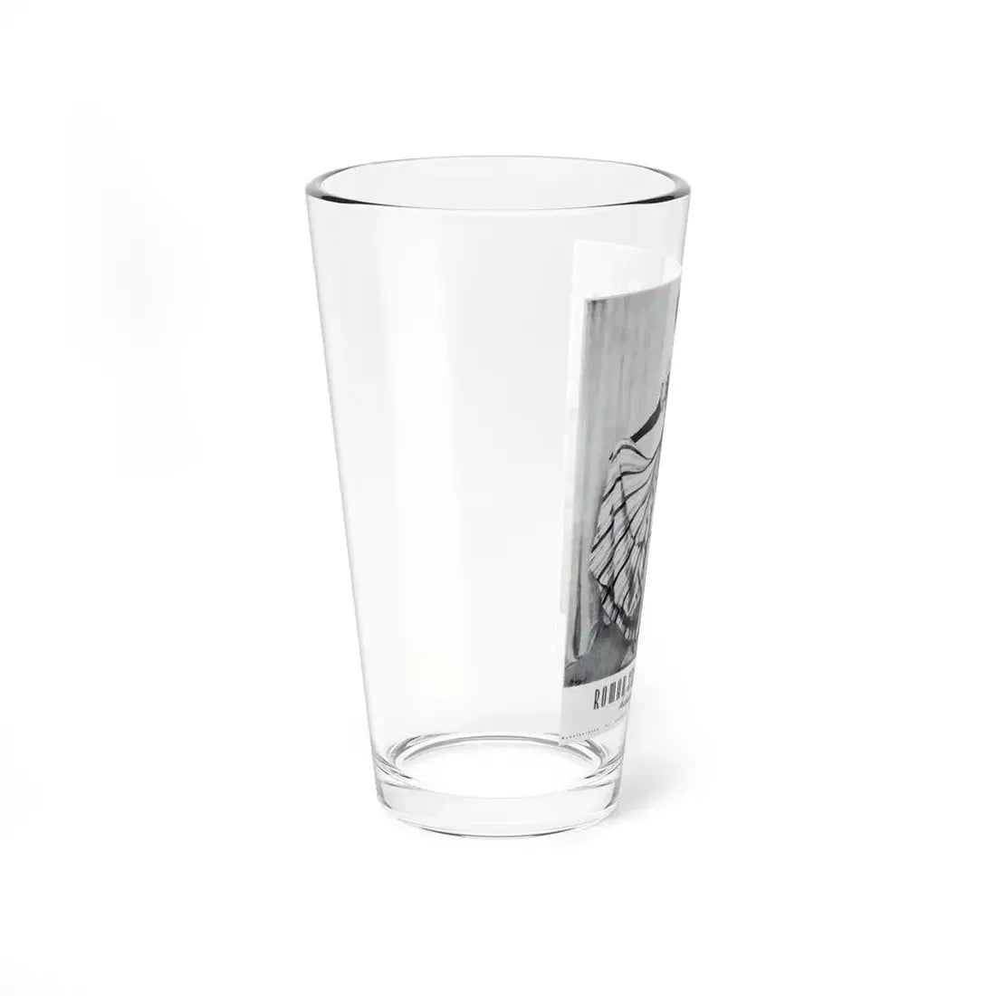 Roman Stripe advertisement (Magazine Illustration) Pint Glass 16oz - Go Mug Yourself