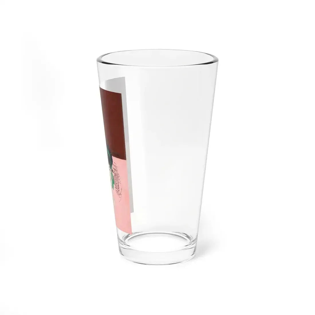 Romance Novel Cover (attributed, c. 1970s) (Magazine Illustration) Pint Glass 16oz - Go Mug Yourself