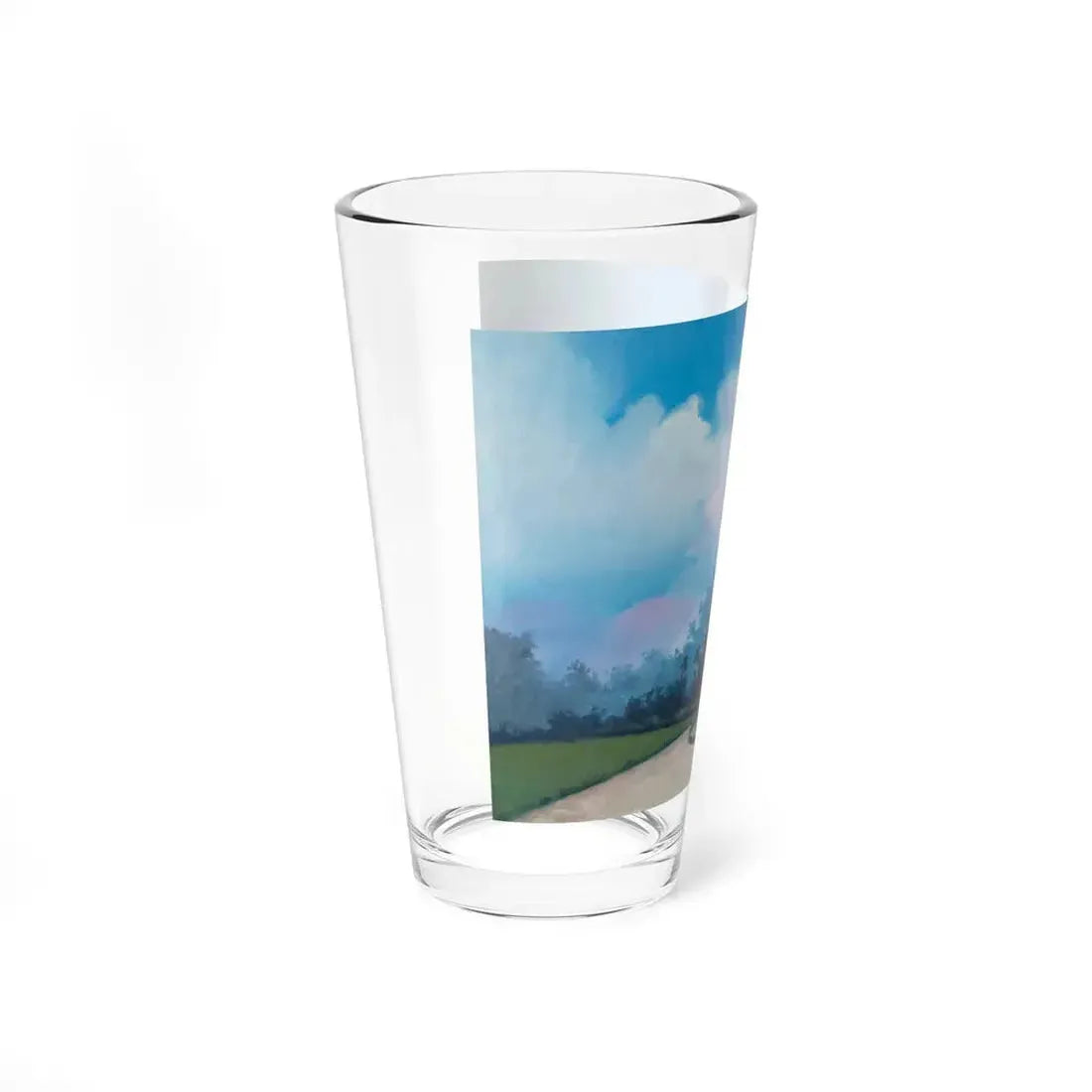 Romance Paperback Cover Illustration - Pint Glass 16oz - Go Mug Yourself