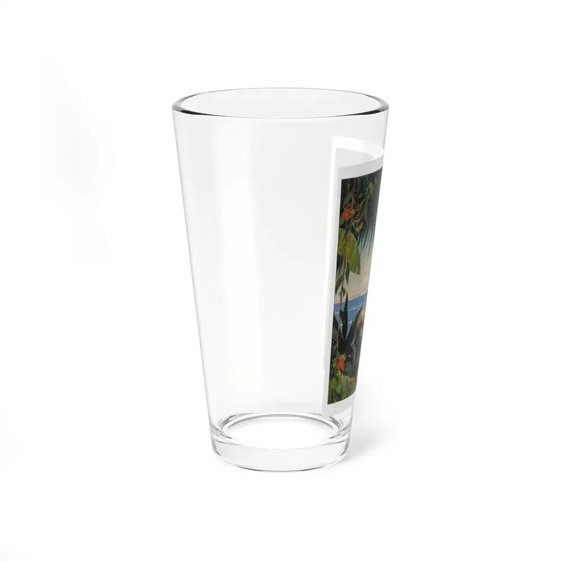 Romance Pulp Magazine Cover (Magazine Illustration) Pint Glass 16oz - Go Mug Yourself