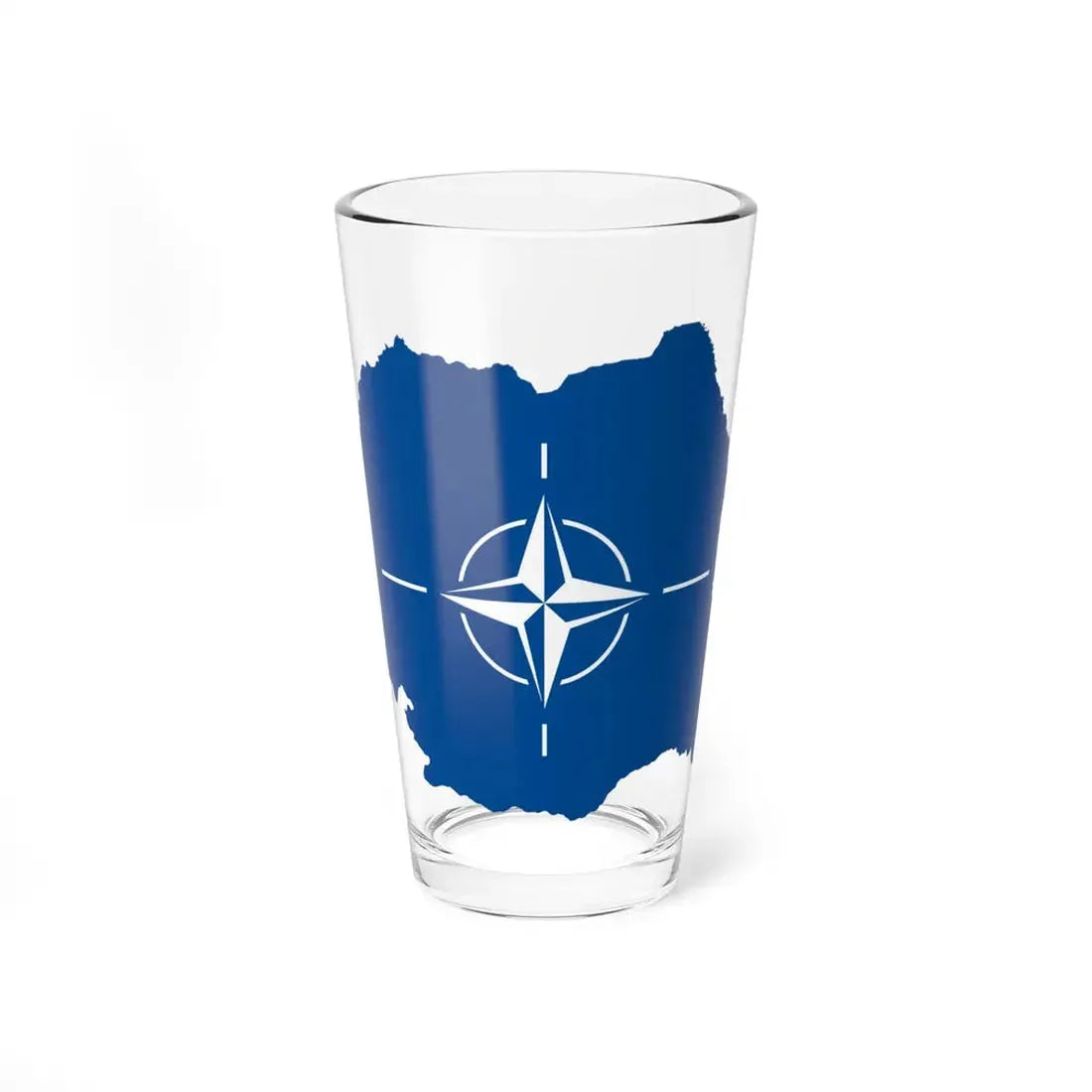 Romania NATO (Oman) Pint Glass 16oz 16oz - Go Mug Yourself