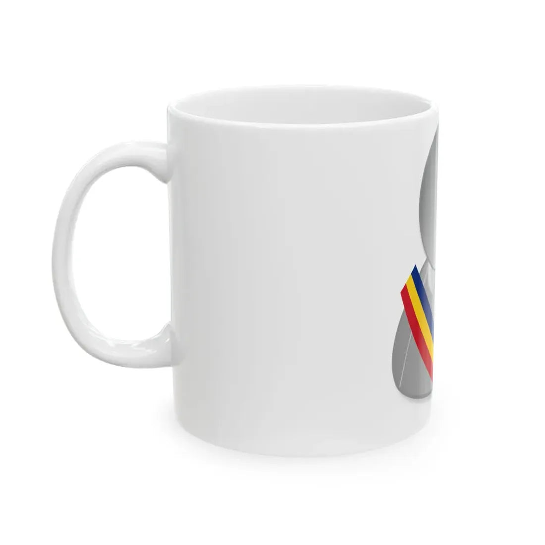 Romania politic personality icon (Oman) White Coffee Mug - Go Mug Yourself
