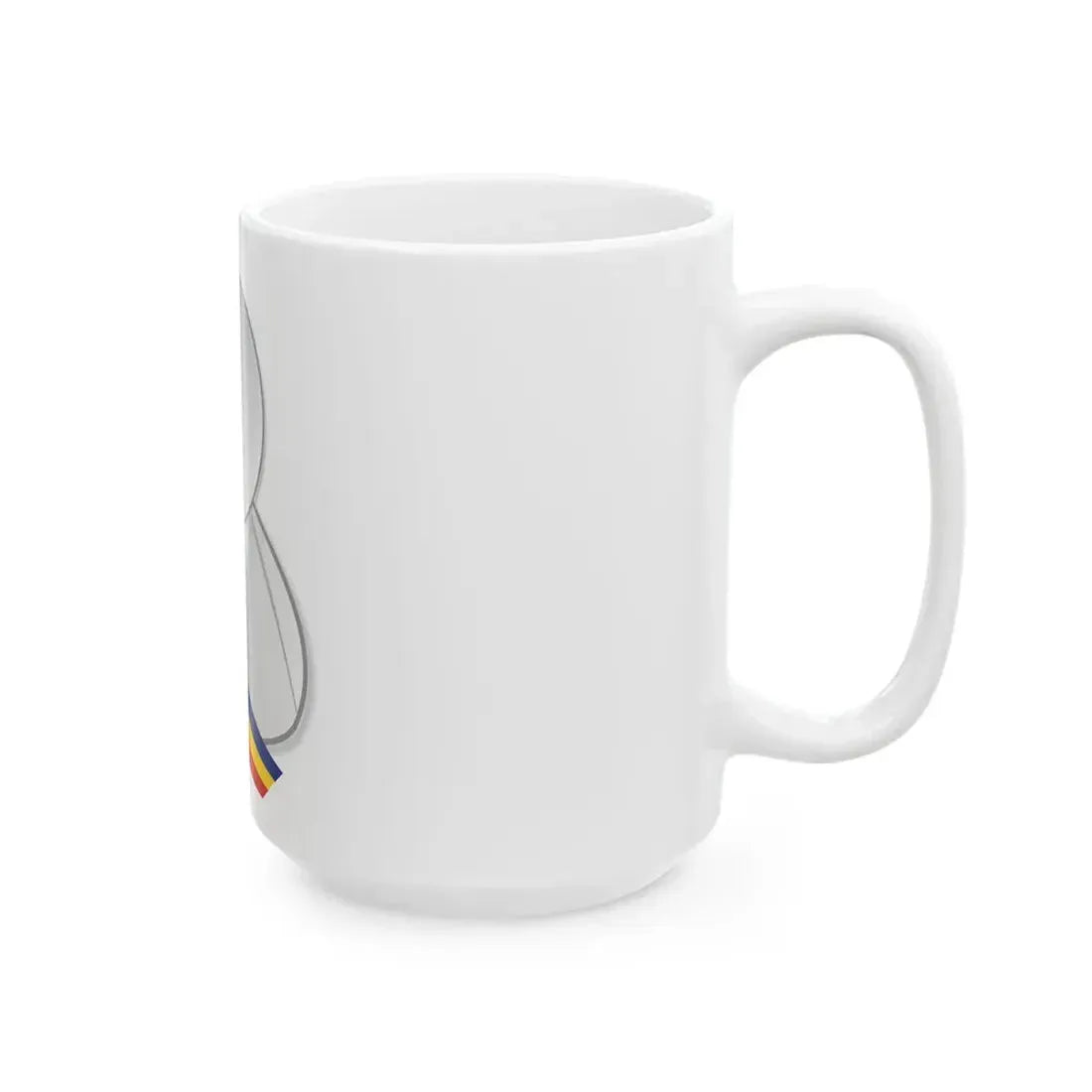 Romania politic personality icon (Oman) White Coffee Mug - Go Mug Yourself