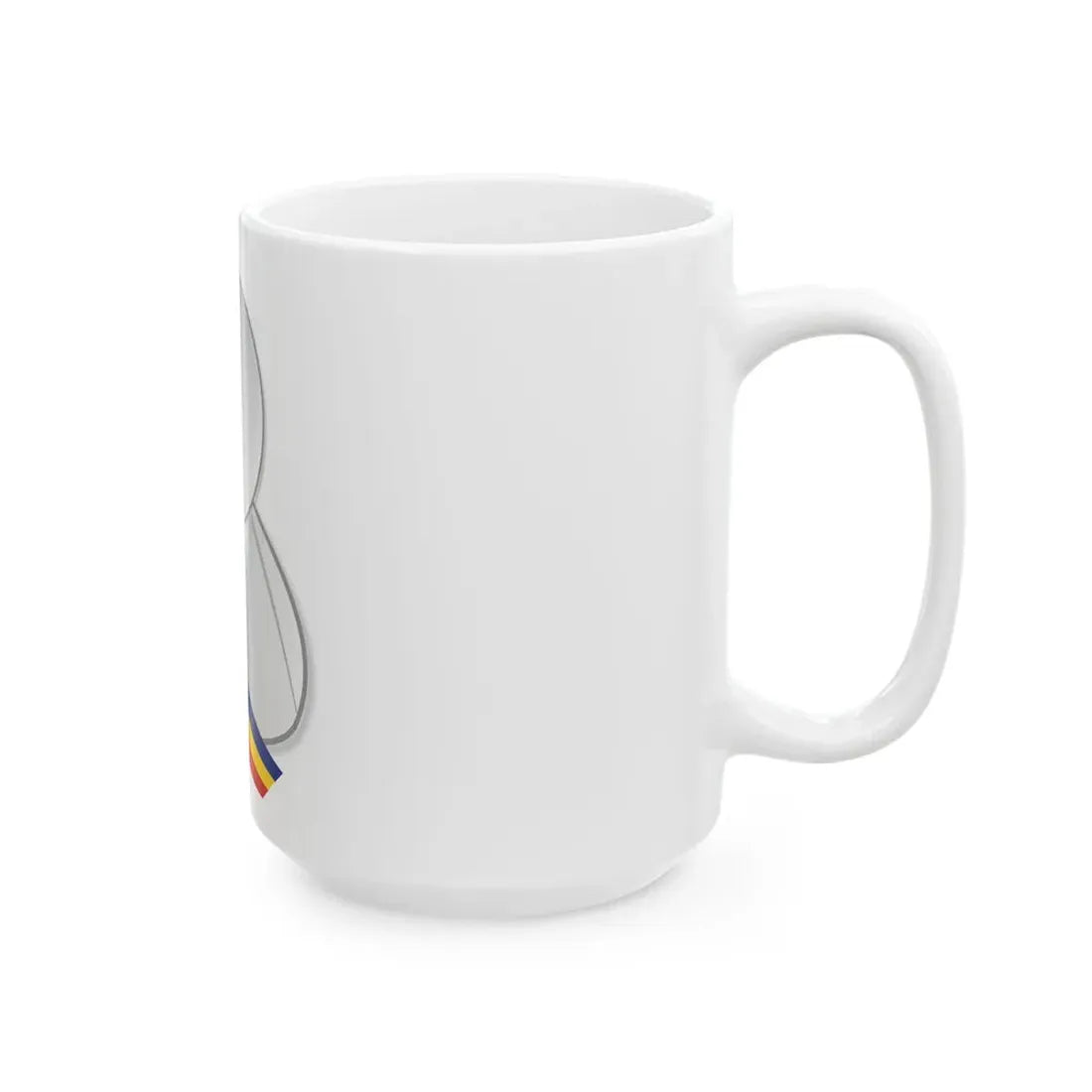 Romania politic personality icon (Oman) White Coffee Mug - Go Mug Yourself