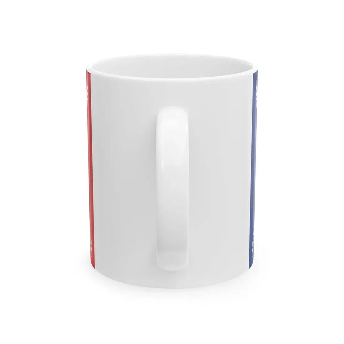 Romanian Army Flag - 1874 used model (Oman) White Coffee Mug - Go Mug Yourself
