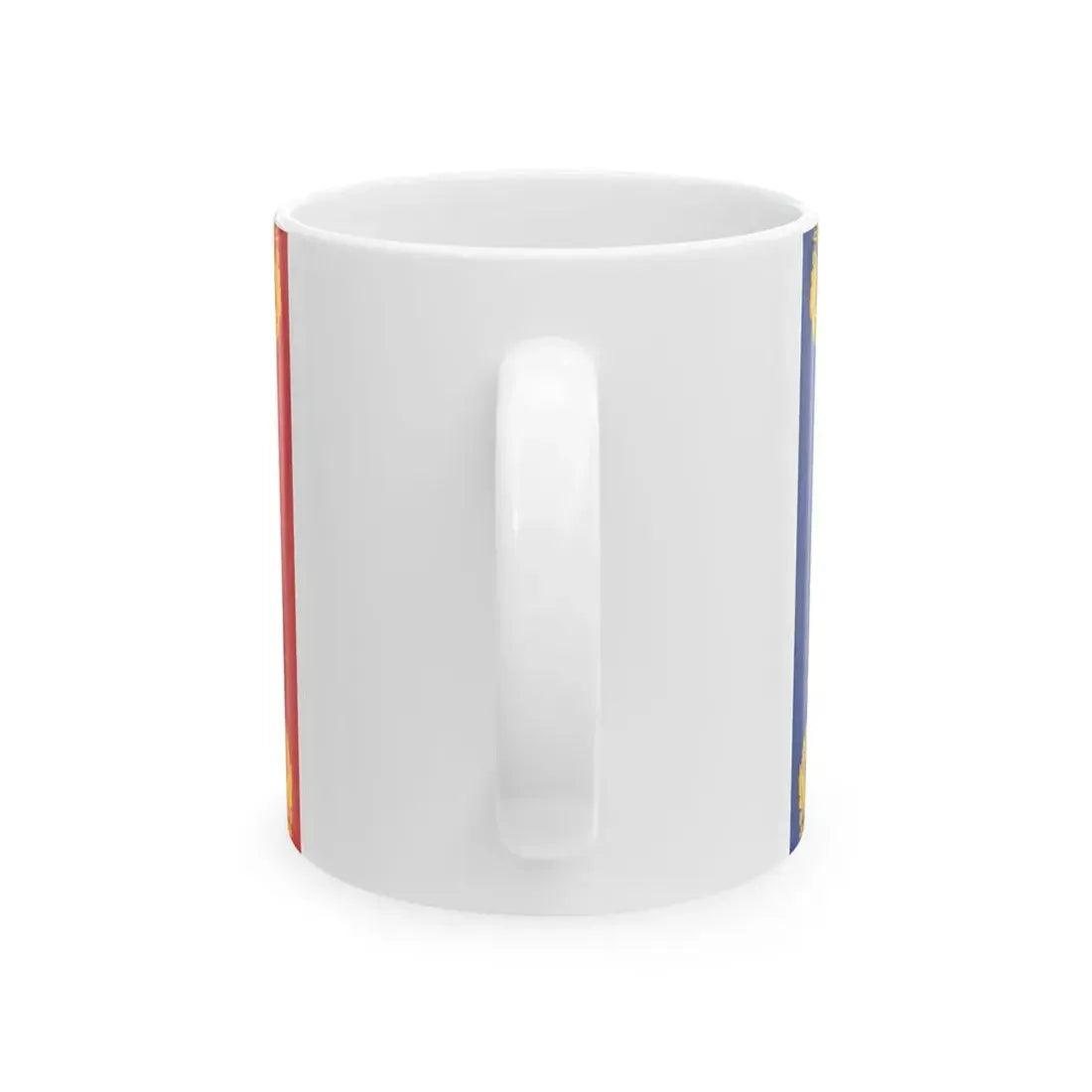Romanian Army Flag - 1921 used model (Moldova) White Coffee Mug - Go Mug Yourself