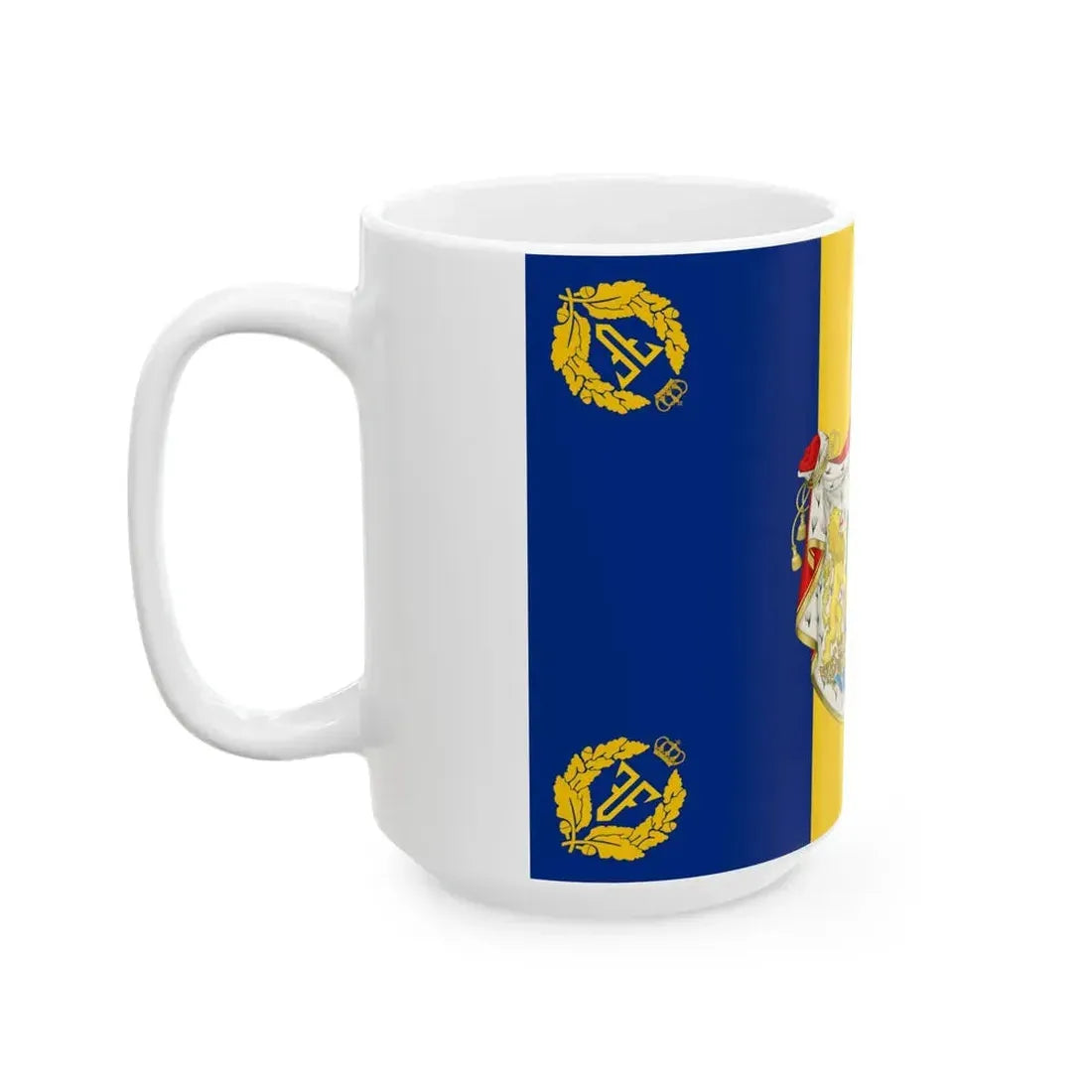 Romanian Army Flag - 1921 used model (Moldova) White Coffee Mug - Go Mug Yourself