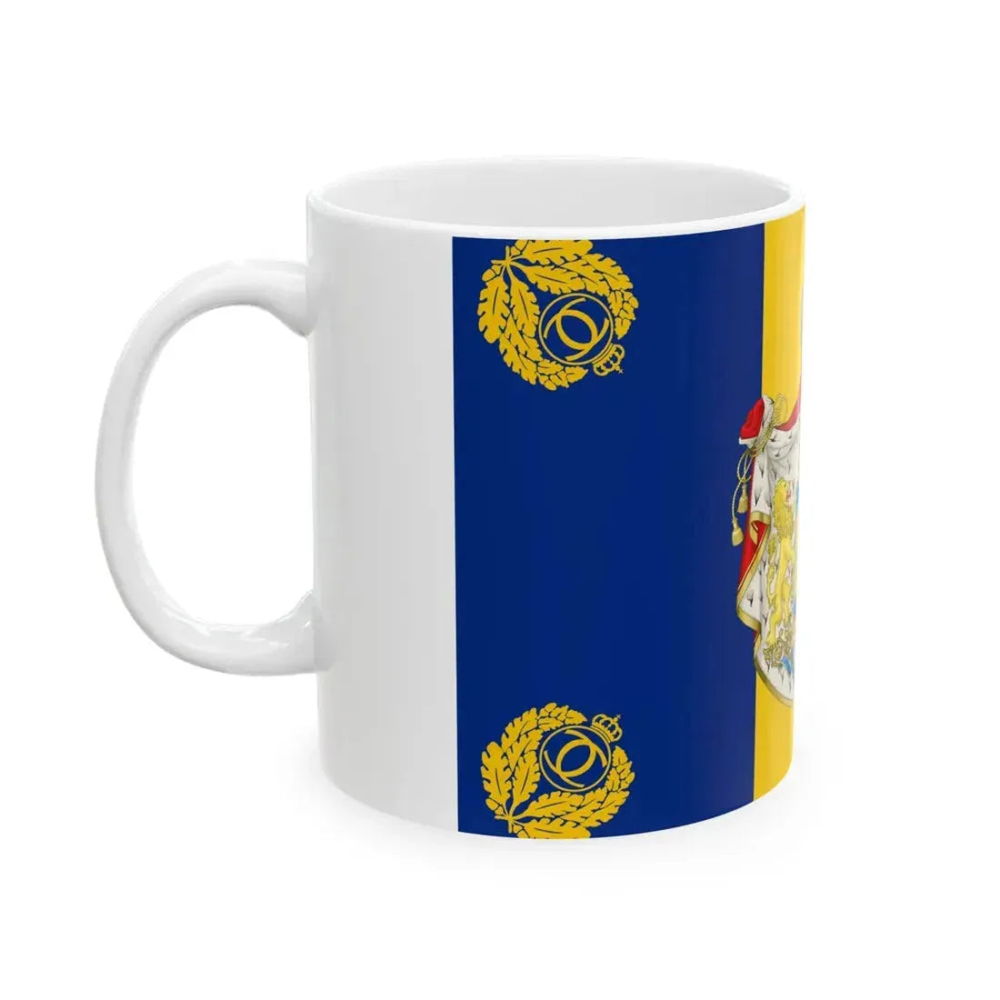 Romanian Army Flag - 1930 used model (Moldova) White Coffee Mug - Go Mug Yourself