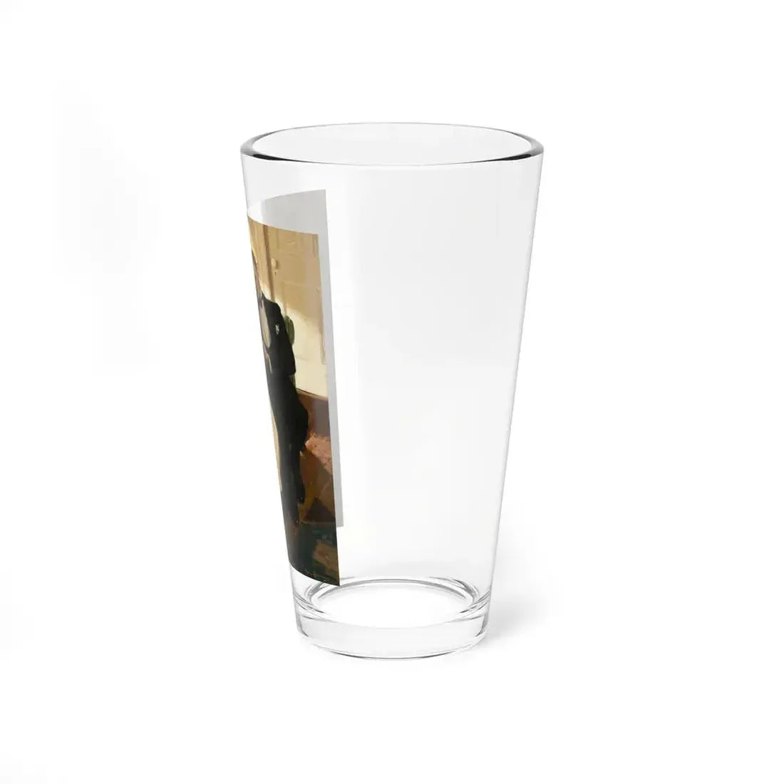 Romantic Interlude (Magazine Illustration) Pint Glass 16oz - Go Mug Yourself
