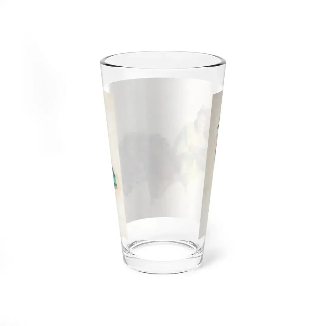 Romantic Rebel, American Weekly Magazine illustration, September 1950 (Magazine Illustration) Pint Glass 16oz - Go Mug Yourself