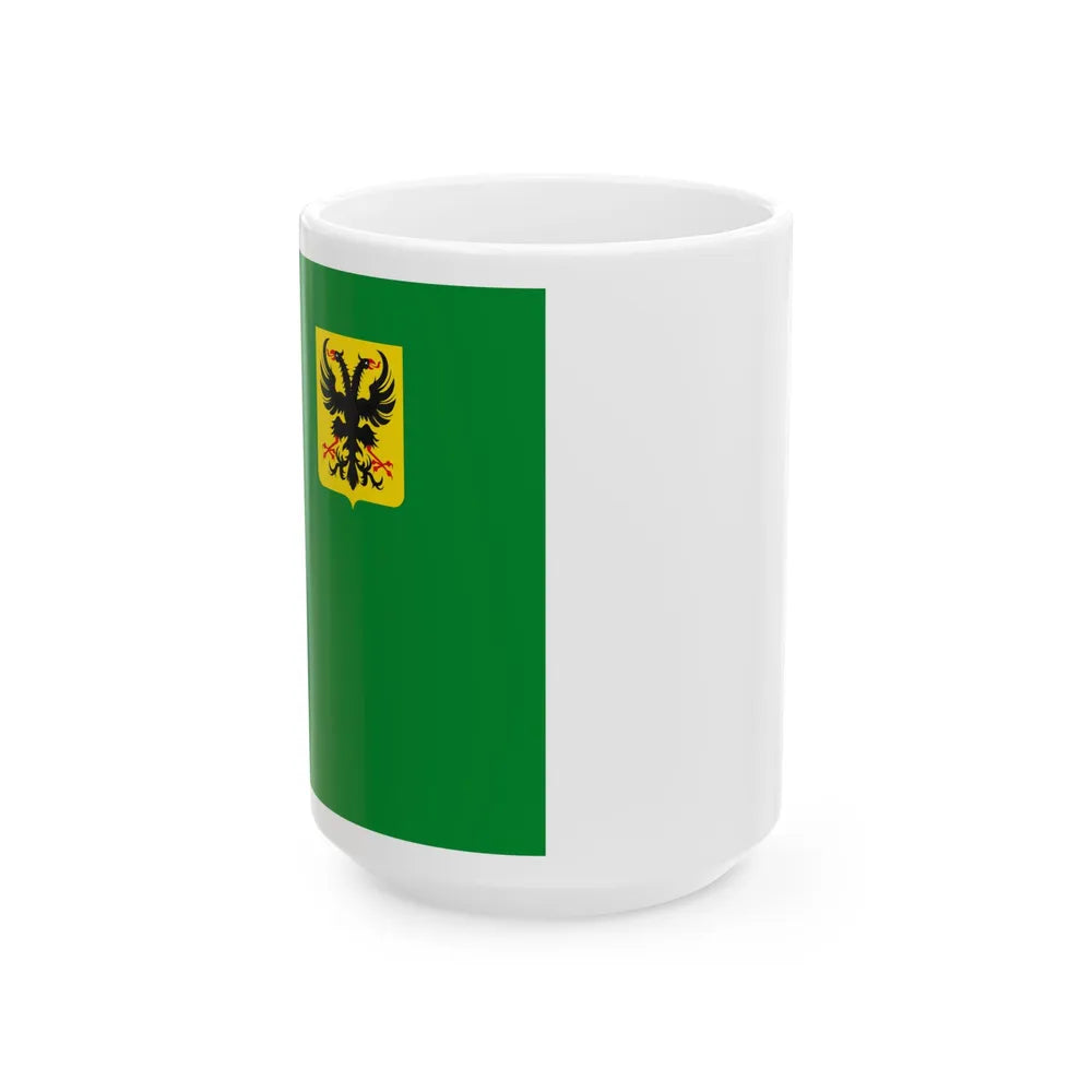 Ronse vlag (Belgium) White Coffee Mug 15oz - Go Mug Yourself