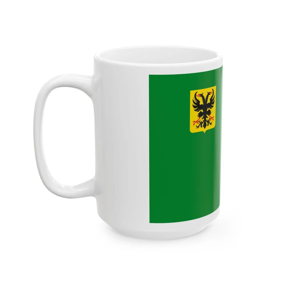 Ronse vlag (Belgium) White Coffee Mug - Go Mug Yourself