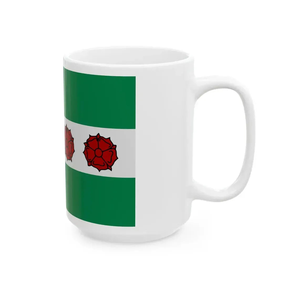 Roosdaal vlag (Belgium) White Coffee Mug - Go Mug Yourself