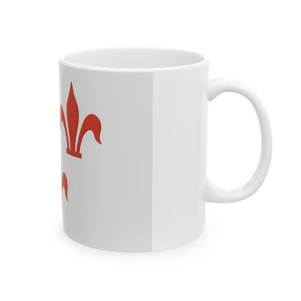 Rotselaar vlag (Belgium) White Coffee Mug - Go Mug Yourself