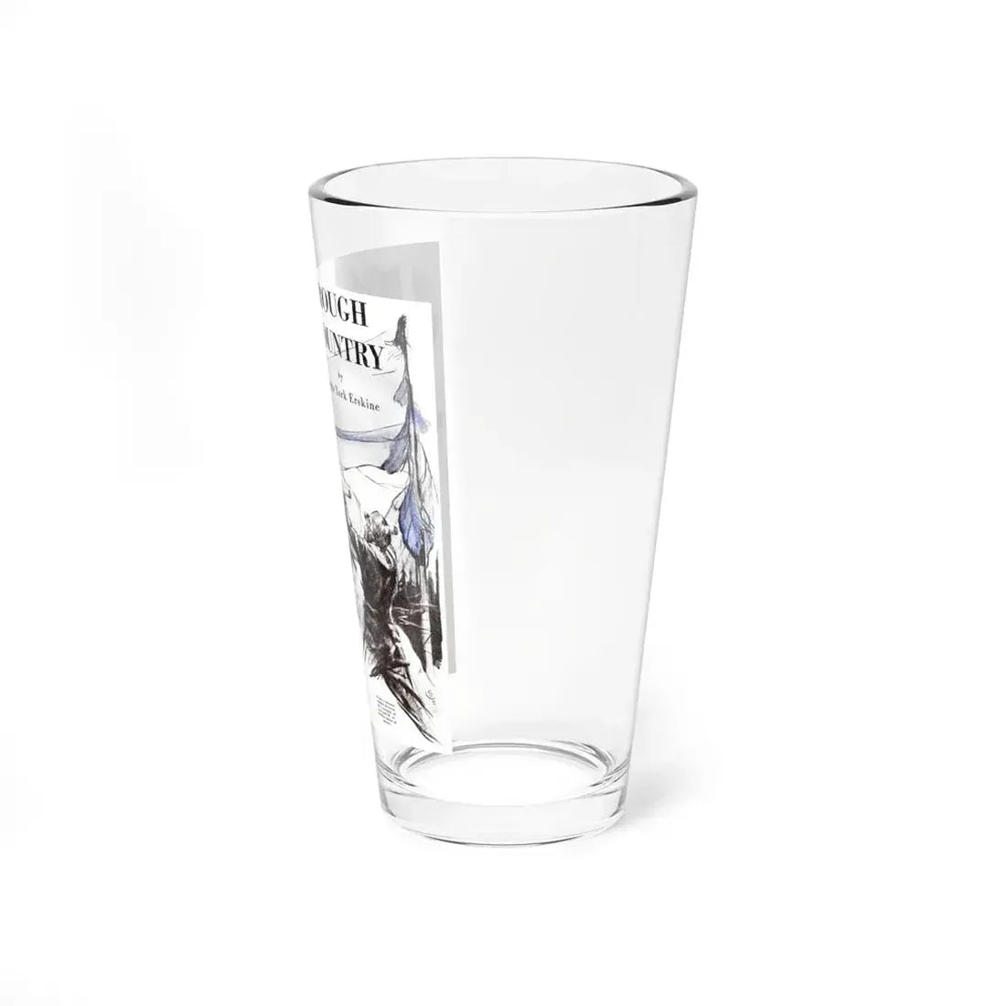 Rough Country, The American Boy, September 1933 (Magazine Illustration) Pint Glass 16oz - Go Mug Yourself