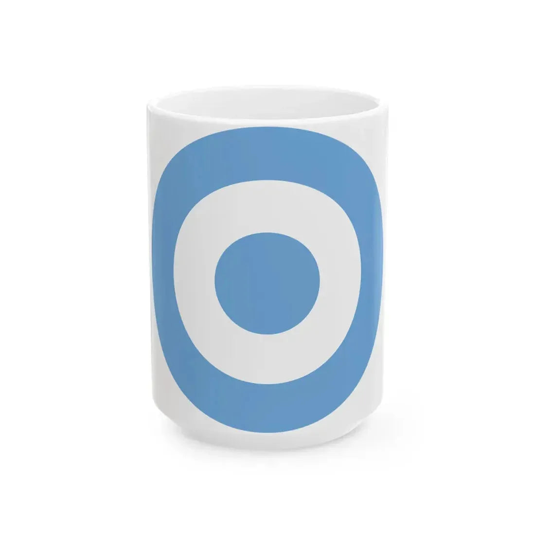 Roundel of Argentina (Argentina) White Coffee Mug 15oz - Go Mug Yourself