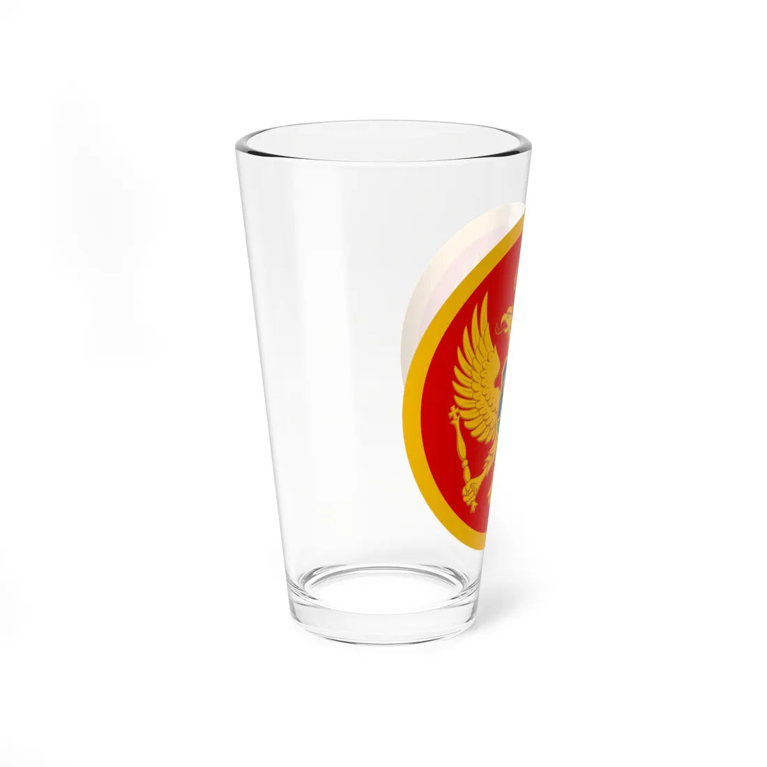 Roundel of Montenegro Police (Montenegro) Pint Glass 16oz - Go Mug Yourself