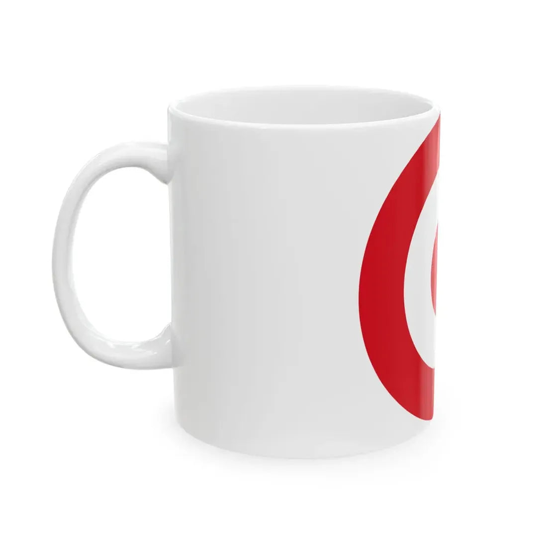 Roundel of Peru (Peru) White Coffee Mug - Go Mug Yourself