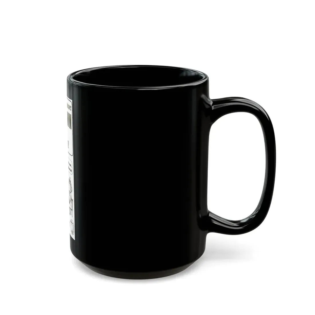 Roy Orbison 1960 (Music Poster) Black Coffee Mug - Go Mug Yourself