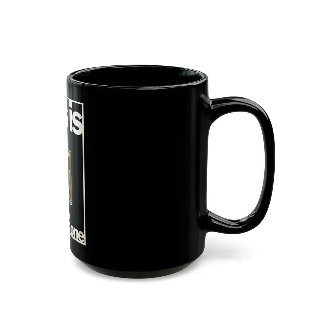 Roy Orbison 1965 (Music Poster) Black Coffee Mug - Go Mug Yourself