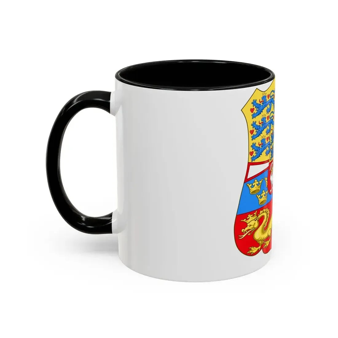 Royal Arms of Norway & Denmark (1559-1699) - Accent Coffee Mug - Go Mug Yourself