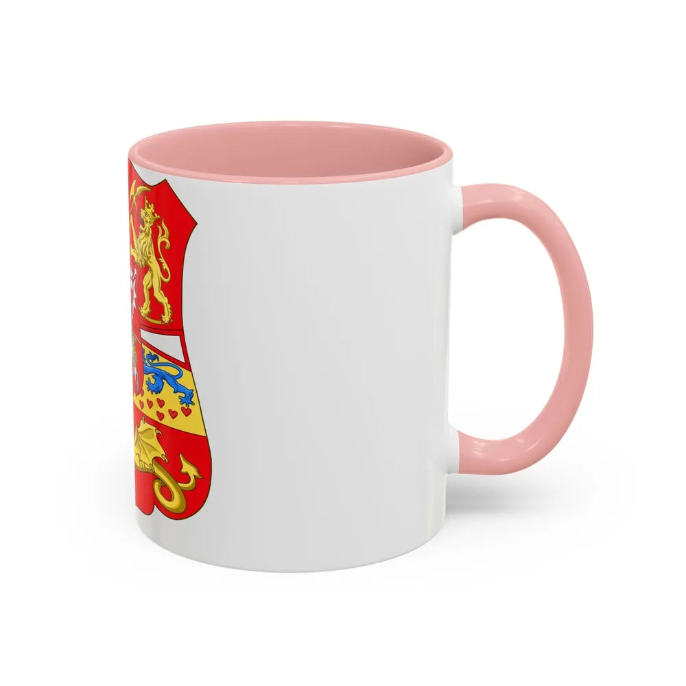 Royal Arms of Norway & Denmark (1559-1699) - Accent Coffee Mug - Go Mug Yourself