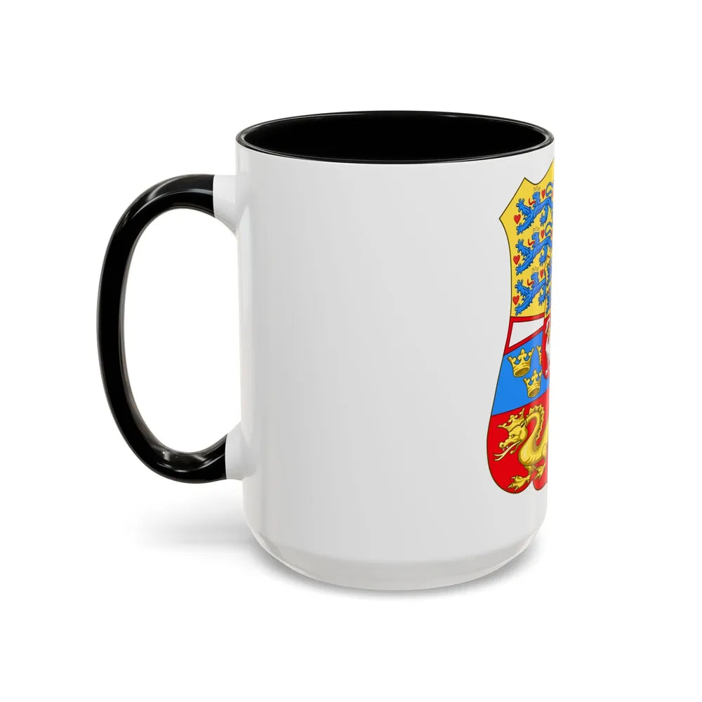 Royal Arms of Norway & Denmark (1559-1699) - Accent Coffee Mug - Go Mug Yourself
