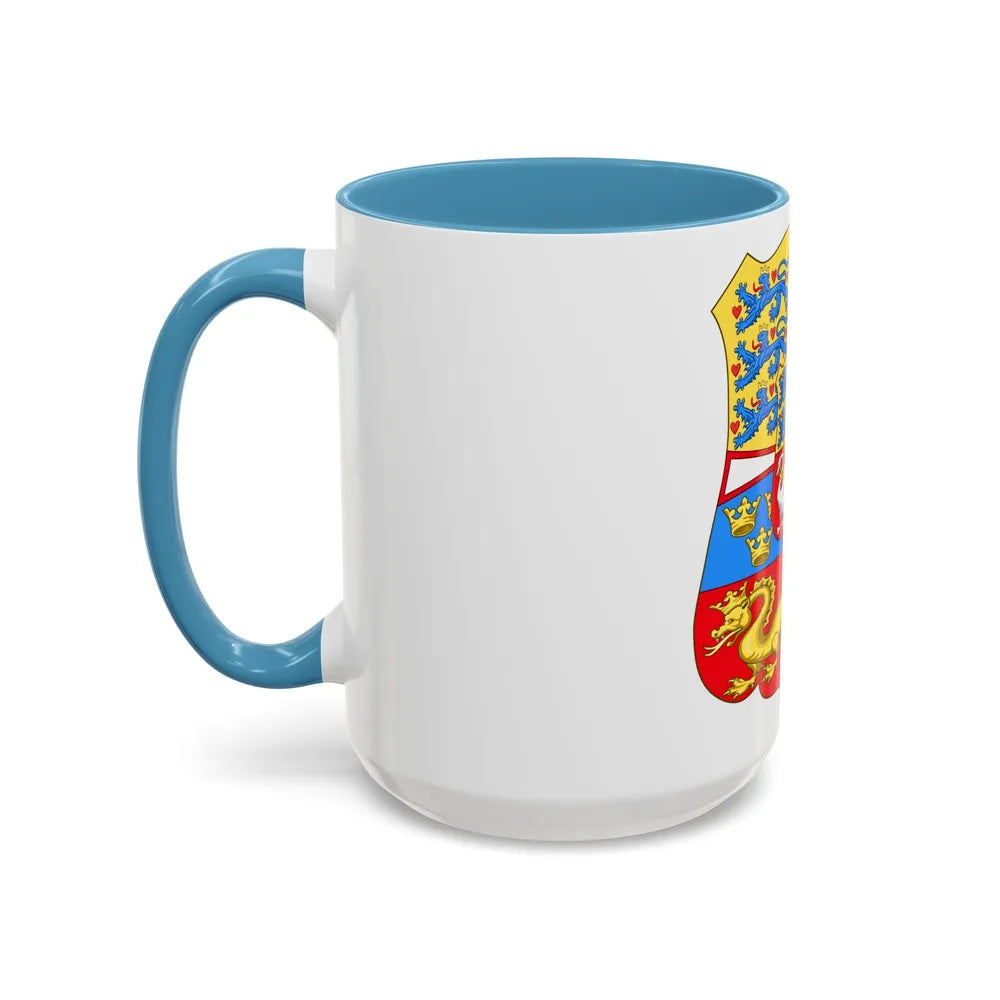 Royal Arms of Norway & Denmark (1559-1699) - Accent Coffee Mug - Go Mug Yourself