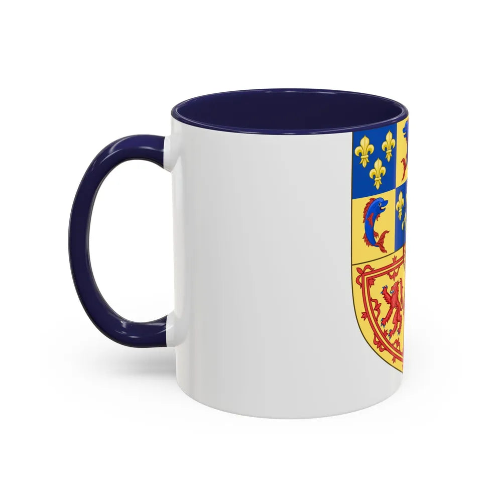 Royal Arms of the Kingdom of Scotland (1559) - Accent Coffee Mug - Go Mug Yourself