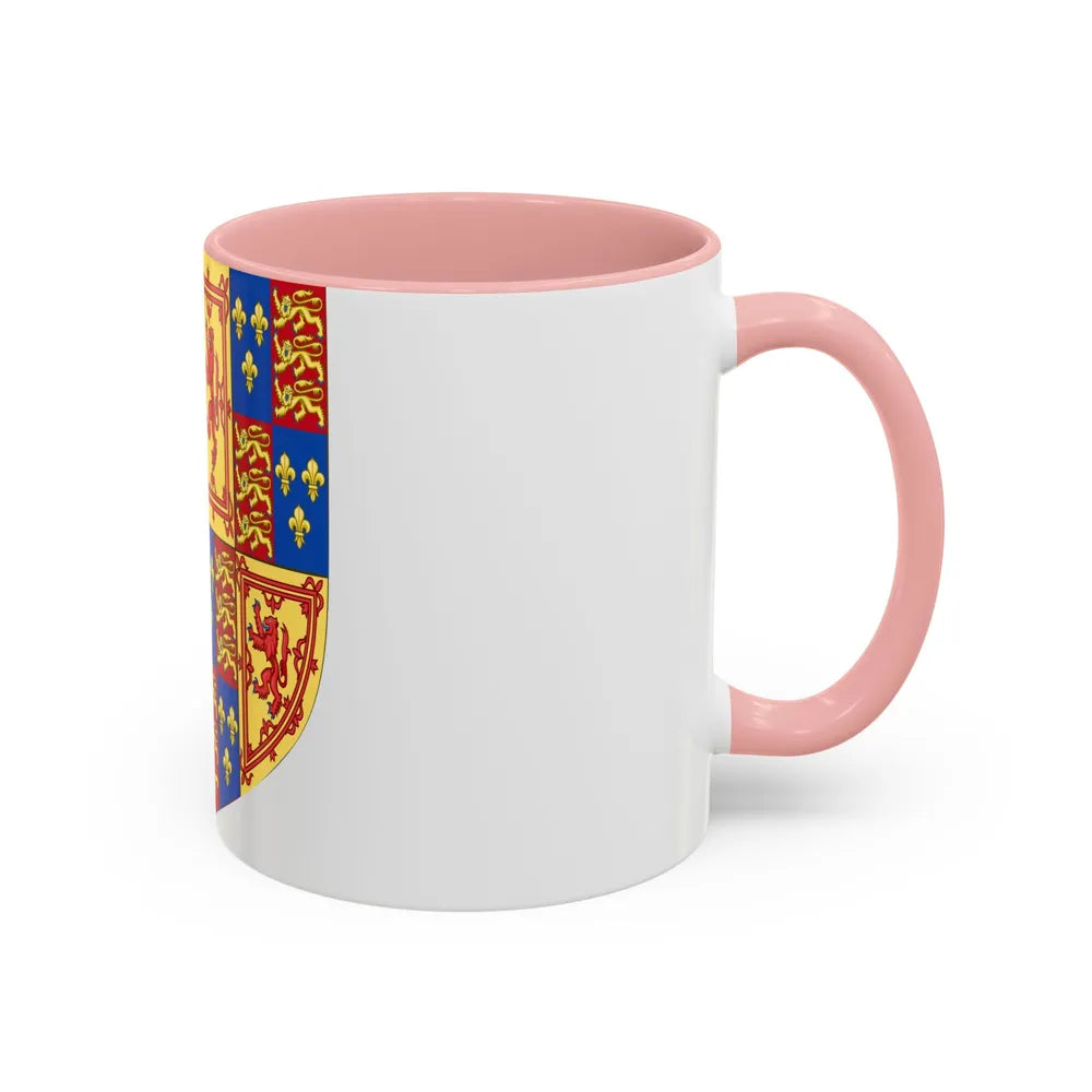 Royal Arms of the Kingdom of Scotland (1559) - Accent Coffee Mug - Go Mug Yourself