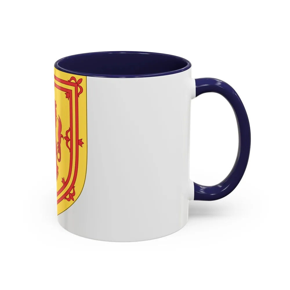 Royal Arms of the Kingdom of Scotland - Accent Coffee Mug - Go Mug Yourself