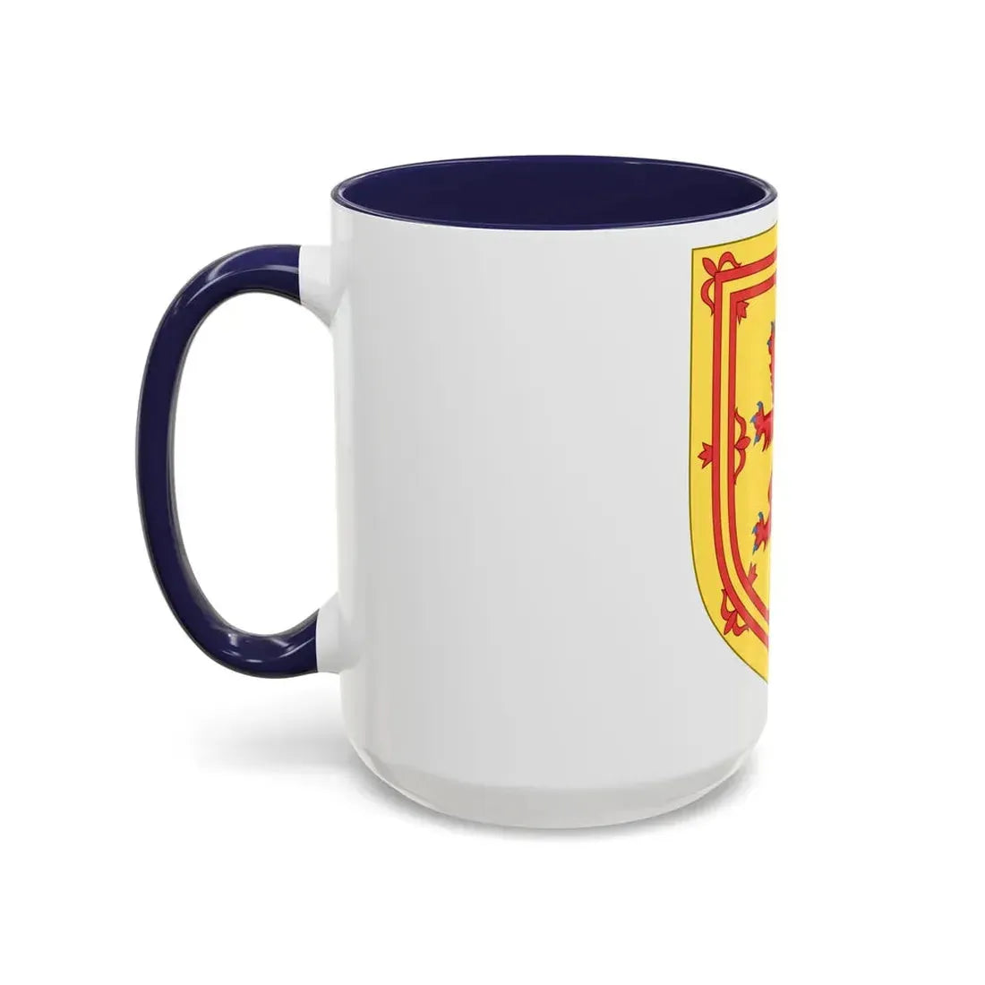 Royal Arms of the Kingdom of Scotland - Accent Coffee Mug - Go Mug Yourself