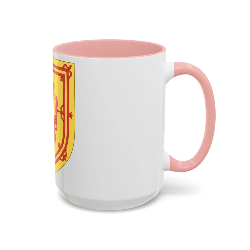 Royal Arms of the Kingdom of Scotland - Accent Coffee Mug - Go Mug Yourself