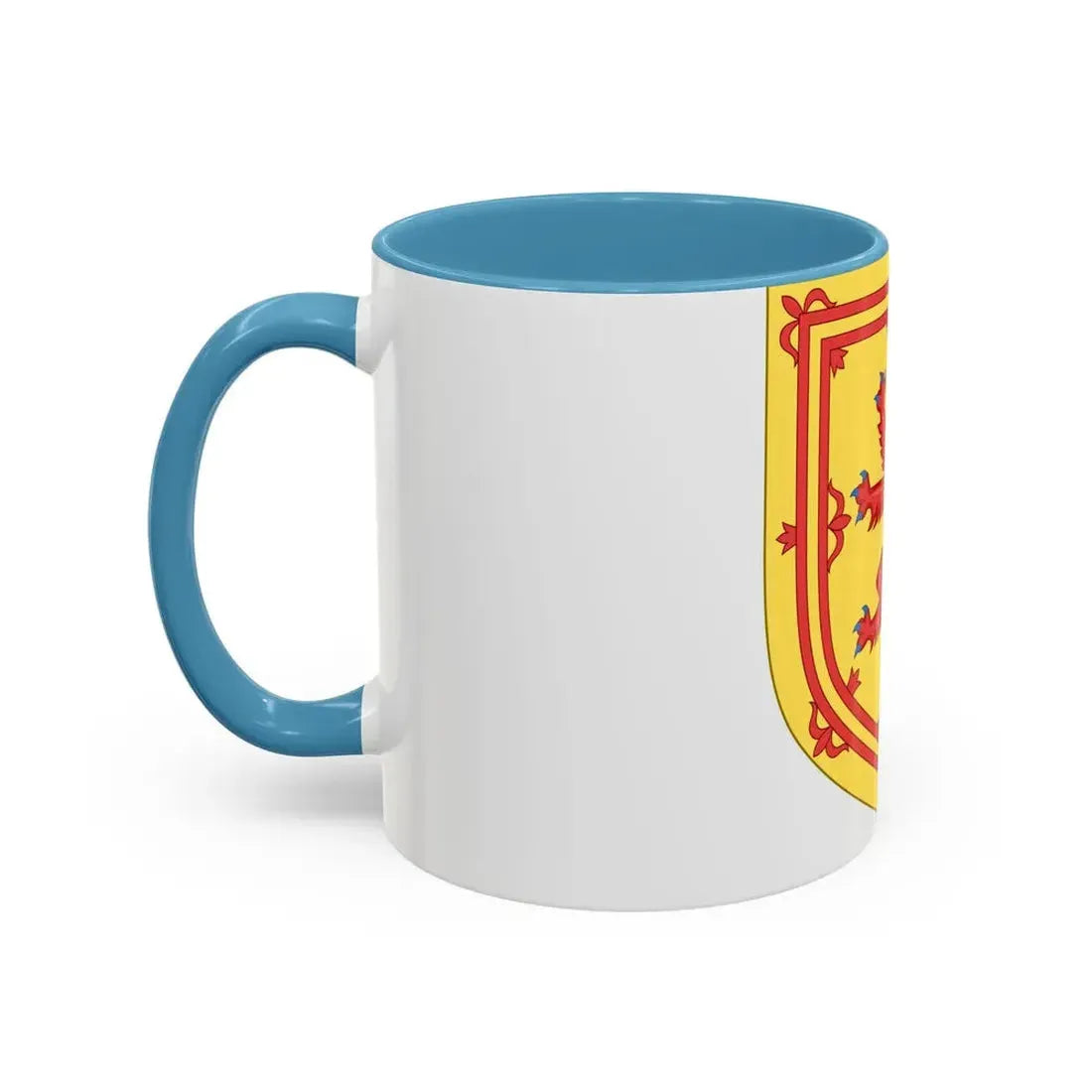 Royal Arms of the Kingdom of Scotland - Accent Coffee Mug - Go Mug Yourself