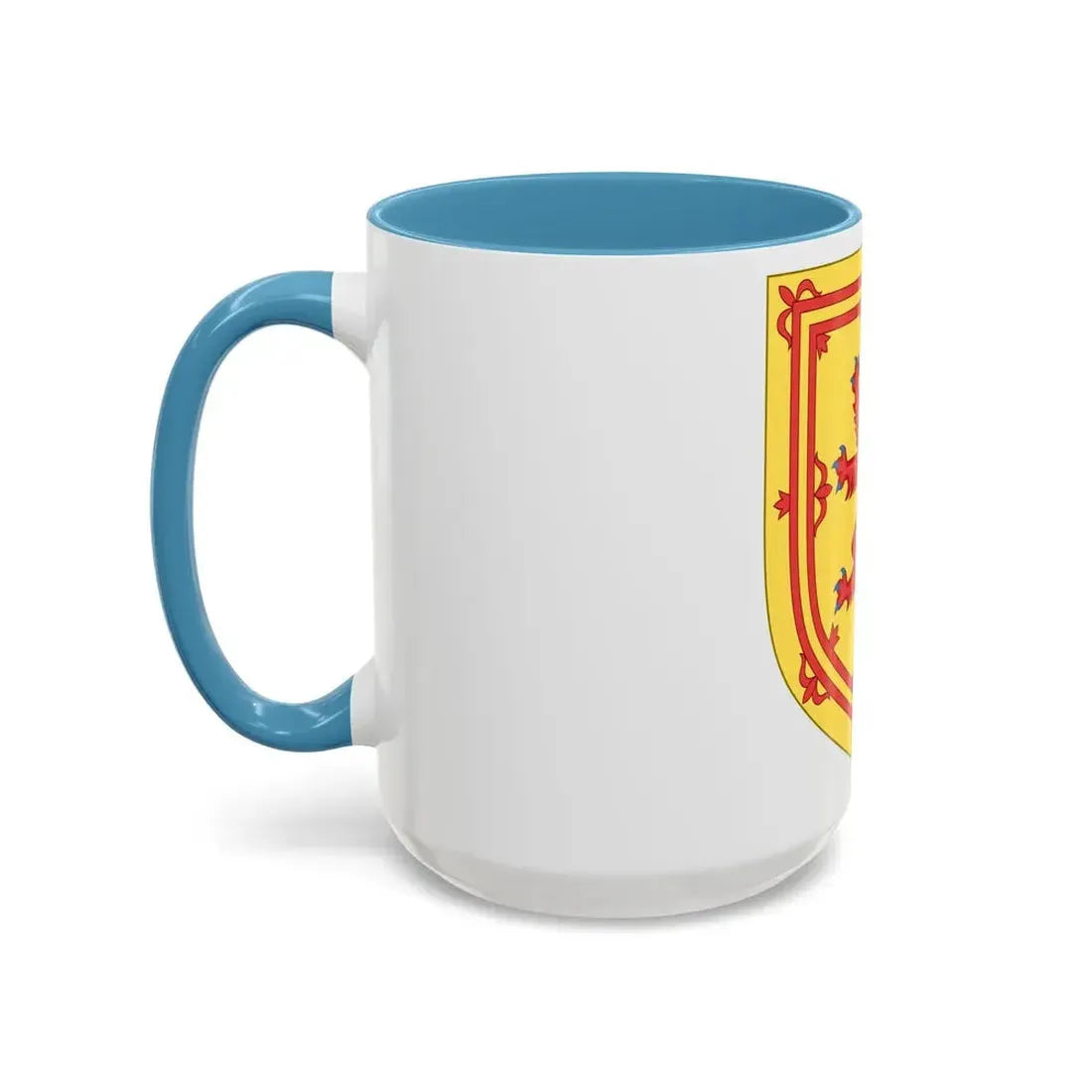 Royal Arms of the Kingdom of Scotland - Accent Coffee Mug - Go Mug Yourself
