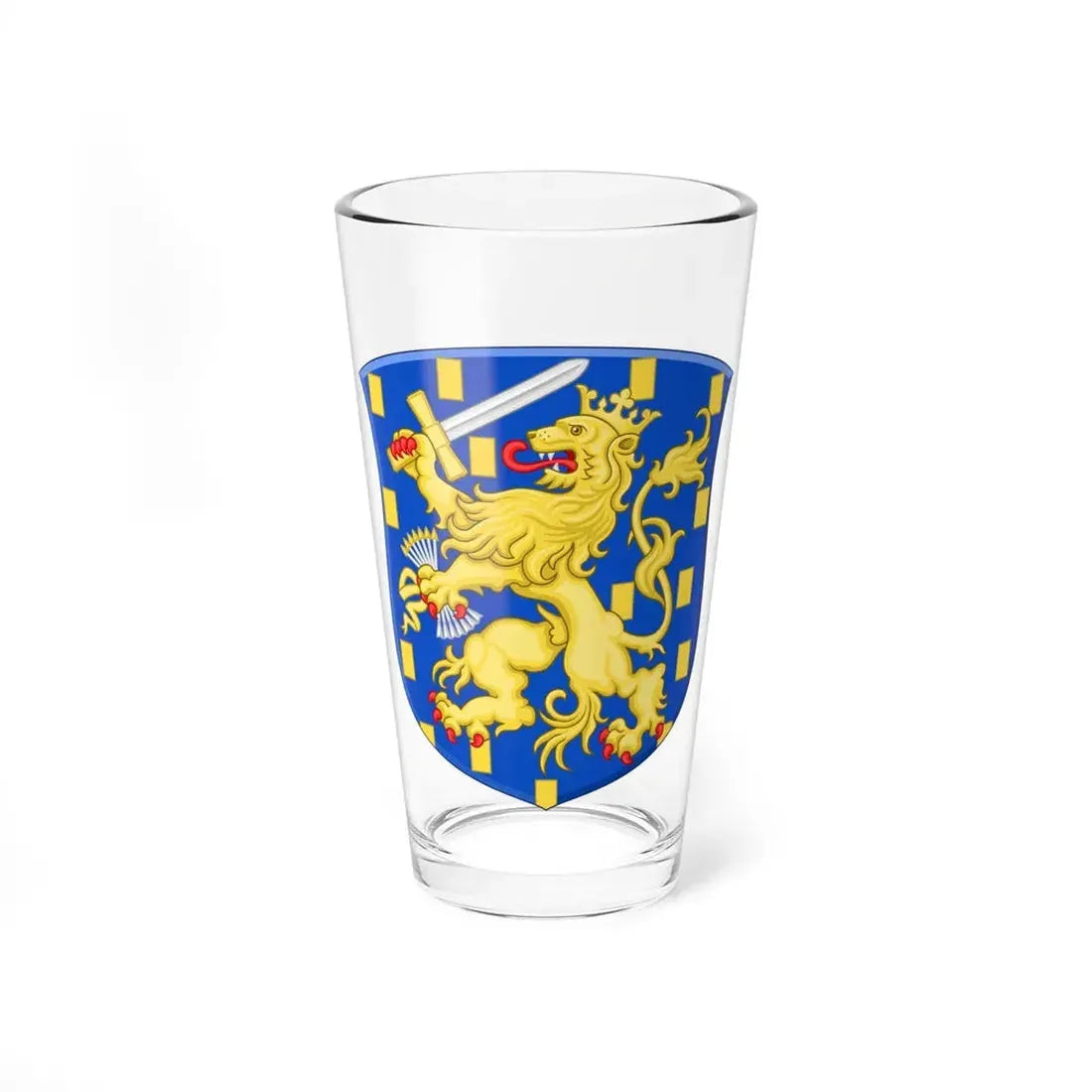Royal Arms of the Netherlands - Pint Glass 16oz 16oz - Go Mug Yourself