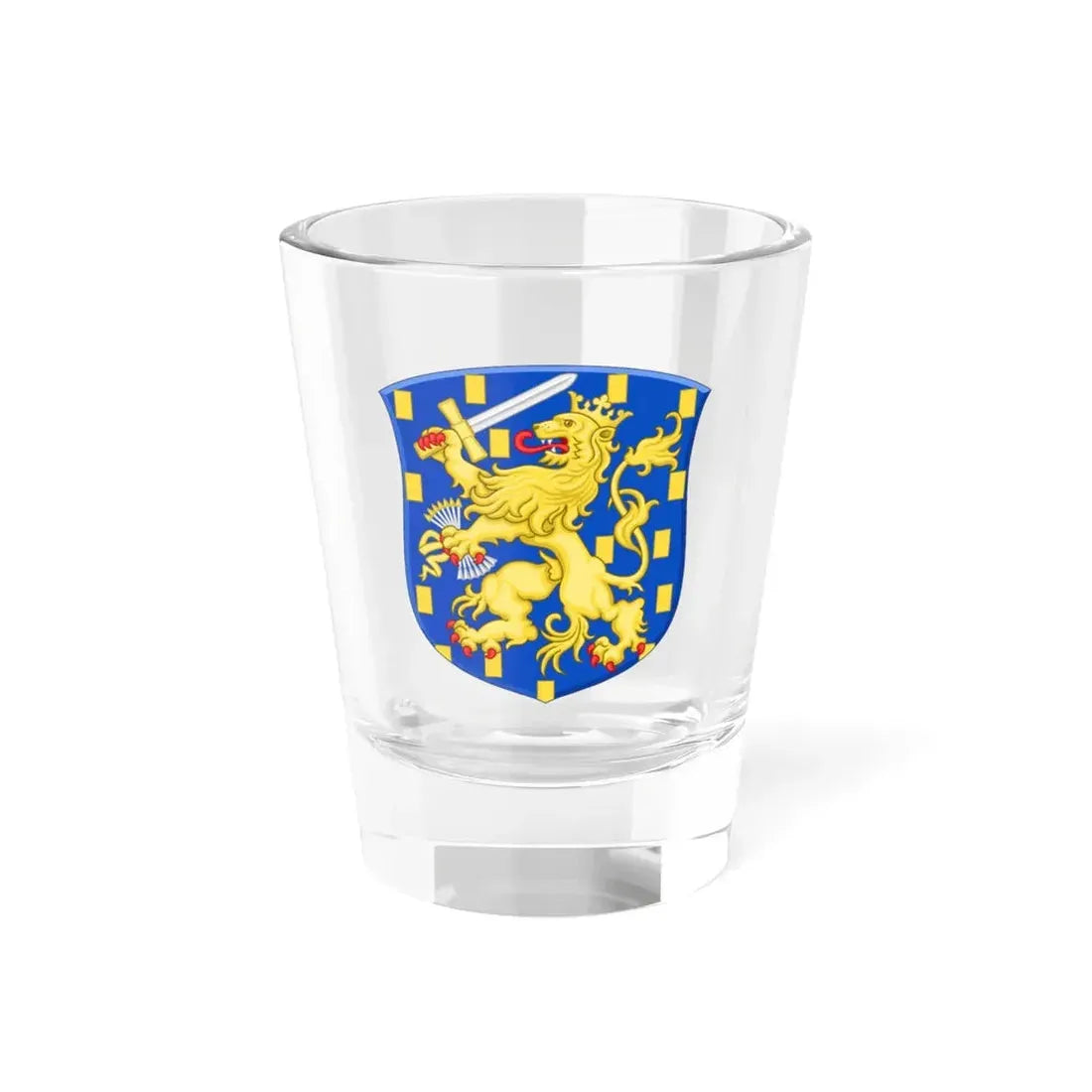 Royal Arms of the Netherlands - Shot Glass 1.5oz 1.5oz - Go Mug Yourself