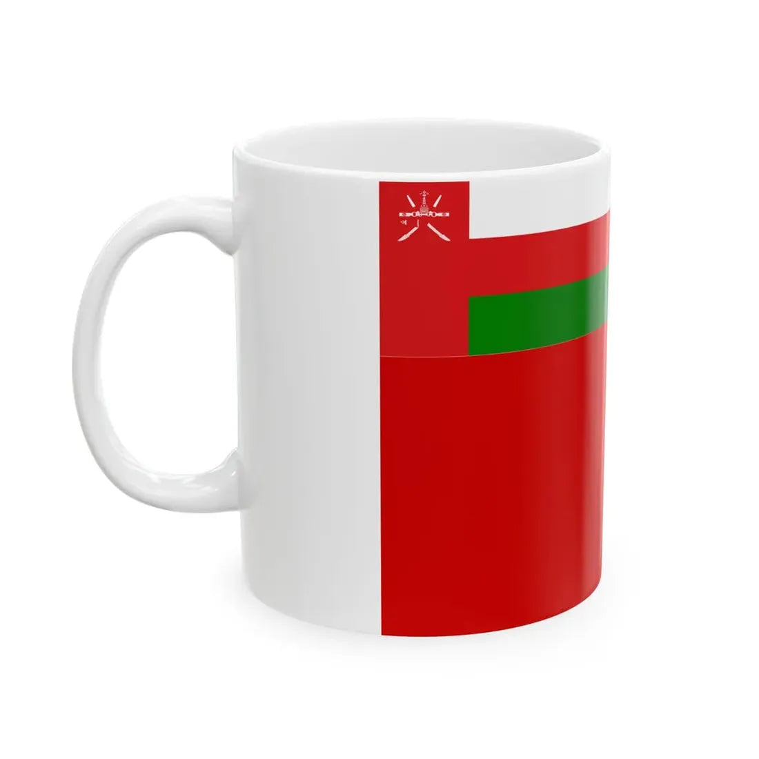Royal Army of Oman Flag (Oman) White Coffee Mug - Go Mug Yourself