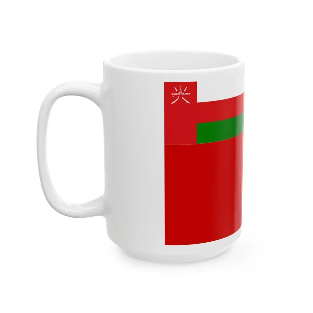 Royal Army of Oman Flag (Oman) White Coffee Mug - Go Mug Yourself